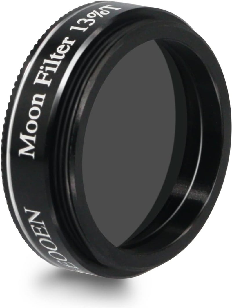 WEOOEN 1.25" Moon Filter for Telescope – ND96 Neutral Density, 13% Transmission, Reduces Lunar Glare - Image 5